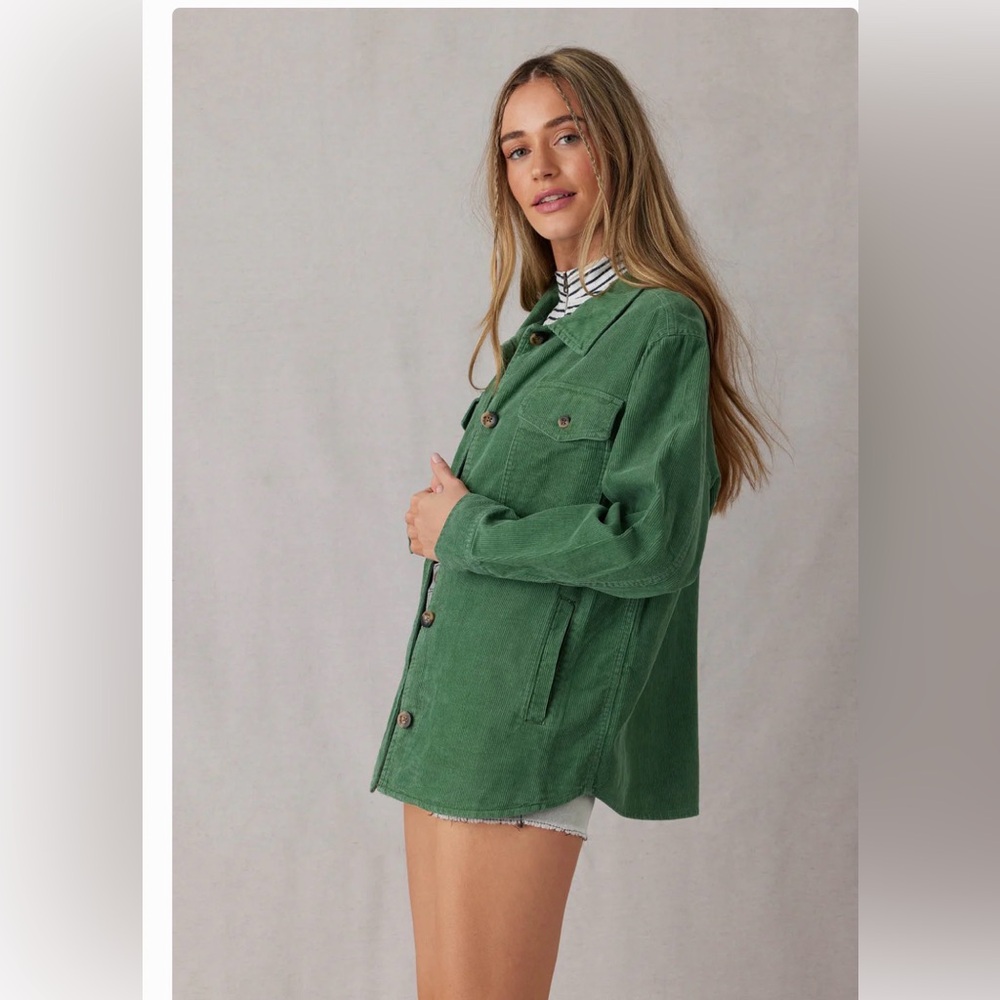 O'Neill Tidal Corduroy Button-Up Jacket L